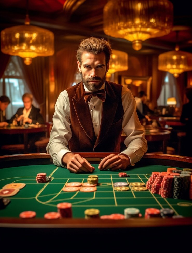 parlay88 login European Roulette live dealer table with red and black wheel, betting interface, and professional studio setup