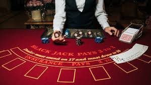 SA Gaming live dealer studio with professional blackjack table and high-definition broadcast on parlay88 login